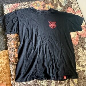 Spitfire Black and Red Men's Shirt